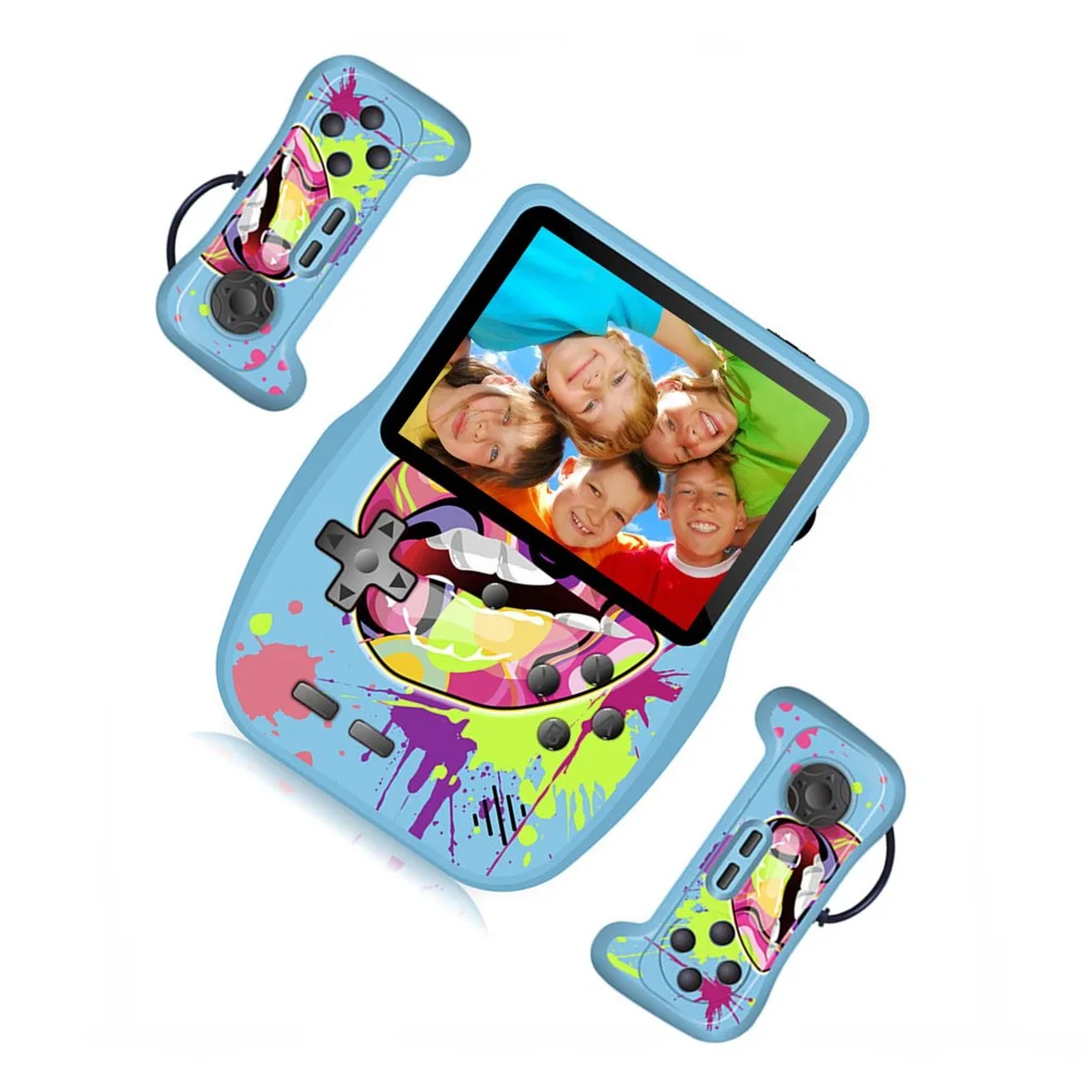 

WALKGAMER 3.8-inch desktop retro game console dual-gamepad handheld built-in 520 games children's electronic game console system