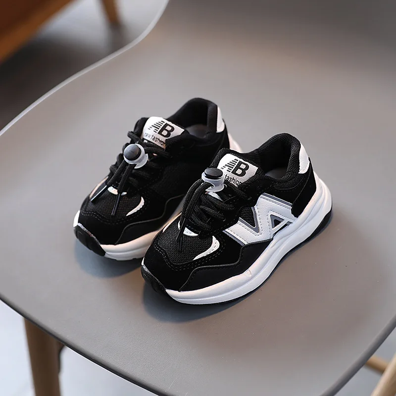 Children Sport Shoes Baby Soft Sneakers Boys Breathable Anti-slip Running Shoes Girls Fashion Casual Clunky Sneakers
