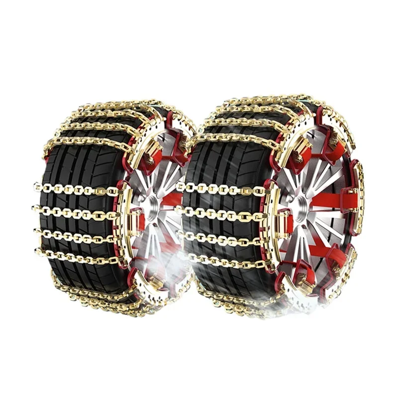 *Car snow chain carburized manganese steel bold chain off-road vehicle car pickup universal
