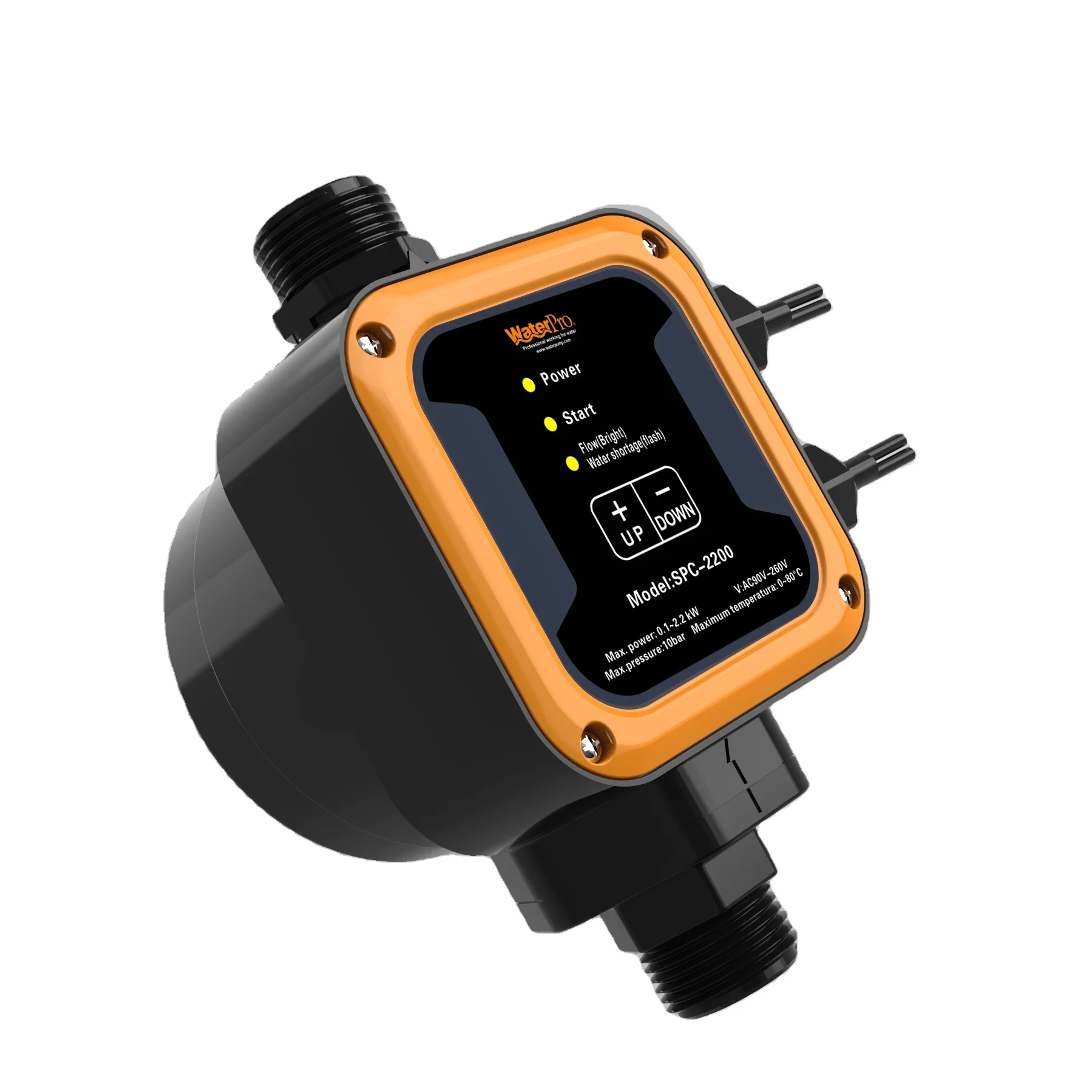 

WATERPRO SPC 2.2KW Energy Saving Smart Controller Water Pressure Pump For Water