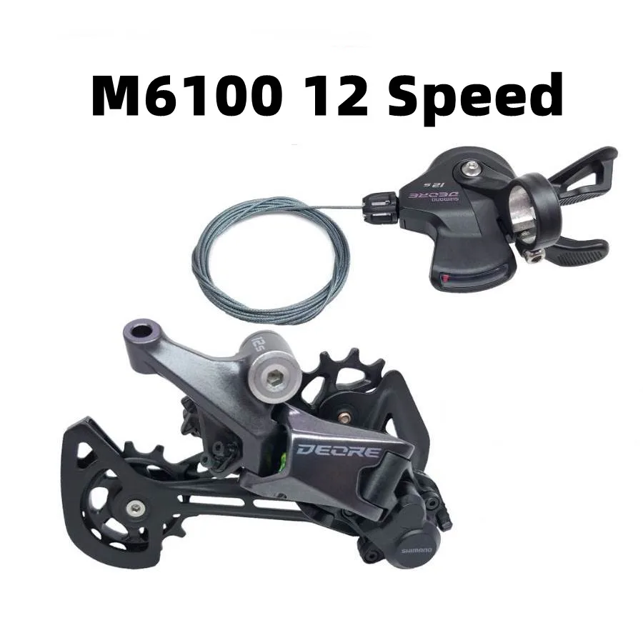 

SHIMANO DEORE M6100 M4100 12s DERAILLEUR REAR M7100 M8100 M5100Speed 12V SHIFTER SWTICH basic SL SHIFT LEVER RD SGS