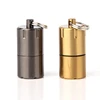 Mini Keychain Retro Kerosene Lighter Diesel Waterproof Portable Cigarette Lighter Gift Survival Tool  Lighter Gadgets for Men 4