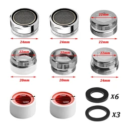 Versatile Kitchen Faucet Adapter Set with Metal Tap Aerator Connector (Adapter Set 2)