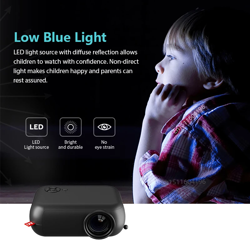 Magcubic-proyector hy350 para cine en casa, dispositivo con