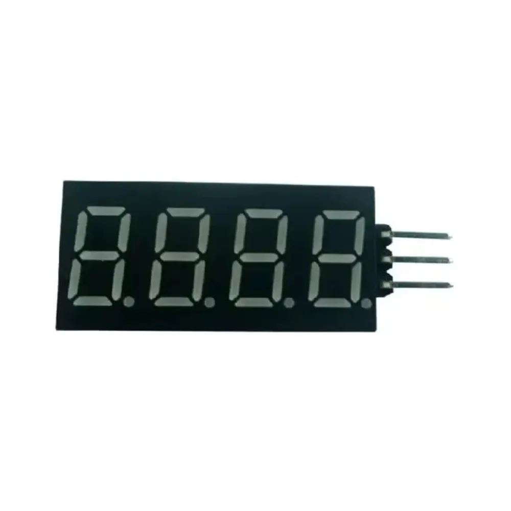 아두이노 4비트 UART TTL 시리얼 포트 7세그 LED 디지털 튜브 디스플레이 모듈 (UNO, MEGA2560, LEONARDO, MICRO, NANO, 어댑터, Pro, Mini 호환)