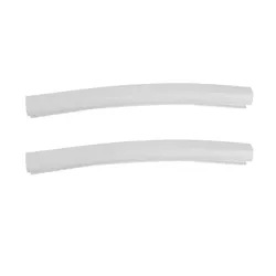 Skateboard Bumper Strips - Anti - Collision Rubber Deck Guards (White 30CM)