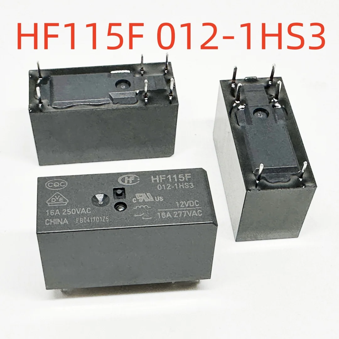 Hongfa HF115F/012-1Z3A - Relé 12VDC 16A SPDT (8 pinos
