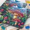 Fantastical Fungi Exploration Coloring book For Adults And Teens Featuring 20 Page For Holiday Birthday Party Kill Time Graffiti 2