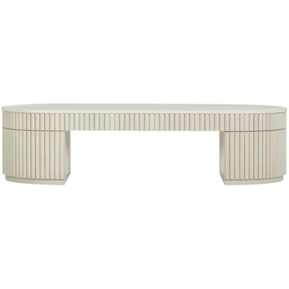 Furniture Bella Cream Oval, coffee table 4