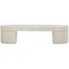 Furniture Bella Cream Oval, coffee table 4
