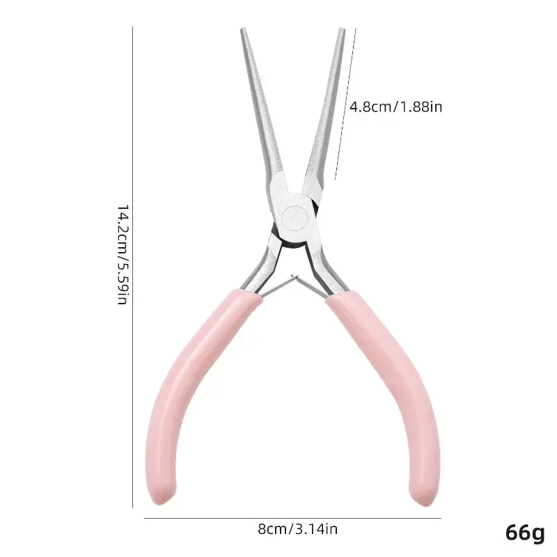 Nail Art Shaping Clip Tweezers Manicure Tool UV Gel Tool Multi-Function Carbon Steel Pointed Nose Shaping Pliers Nail Tools nail art tools,nail manicure tools,nail manicure accessories