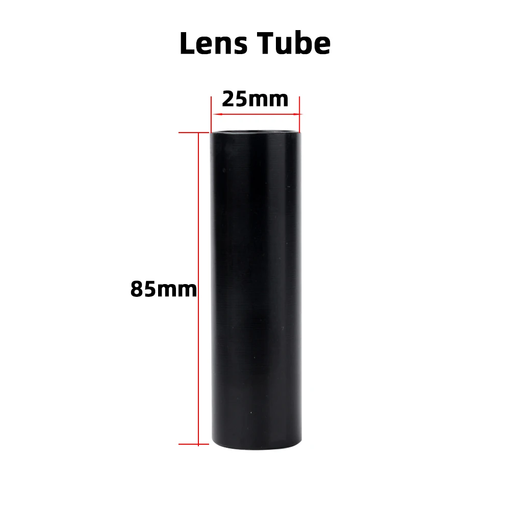 CO2 레이저 헤드 렌즈 튜브 외경 25mm 공기 노즐 Dia.20 FL 38.1/50.8/63.5/101.6mm CO2 렌즈 레이저 절단기 헤드