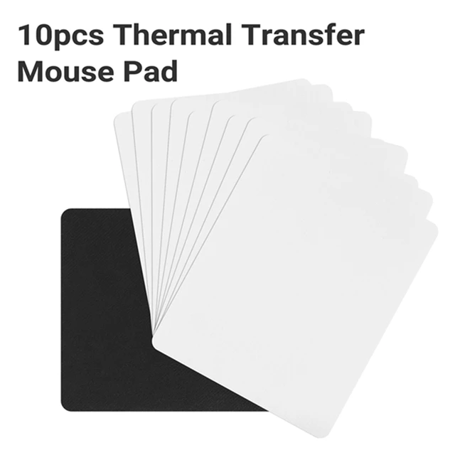 10Pcs Blank Mouse Pad for Sublimation Transfer Heat Press Printing Crafts -  AliExpress