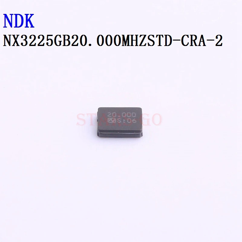 10PCS/100PCS 20MHz 3225 2P SMD 8pF 50ppm NX3225GB 20.000MHZ STD-CRA-2 Crystals