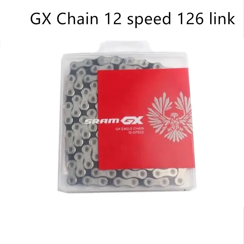 Sram Gx Nx Sx Eagle Catena A 12 Velocità Per Mtb Mountain Bike 116L/122L/126L Catena Per Bicicletta Argento Sram Originale