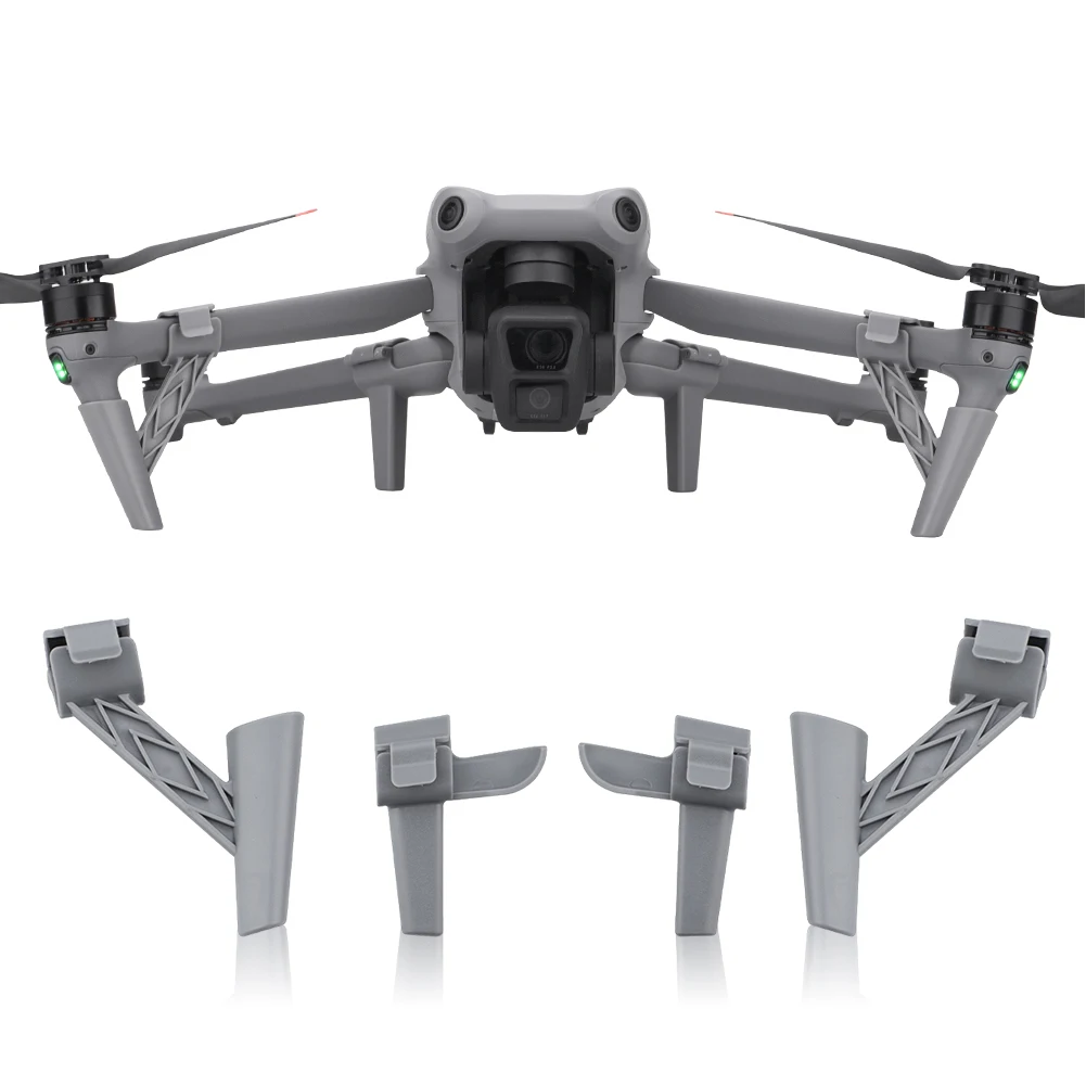 Train d'atterrissage surélevé pour DJI Air 3/Air 3S - 4 pièces