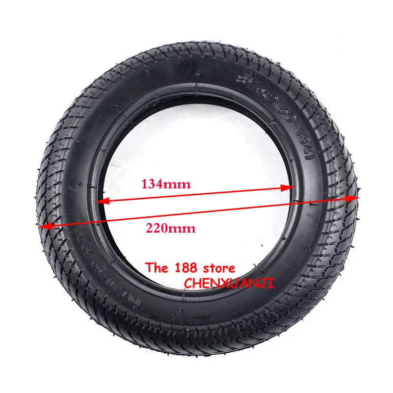 Upgraded version 8 1/2X2 (50-134) tyre inner tube and outer tire for Gas Electric included 8.5x2