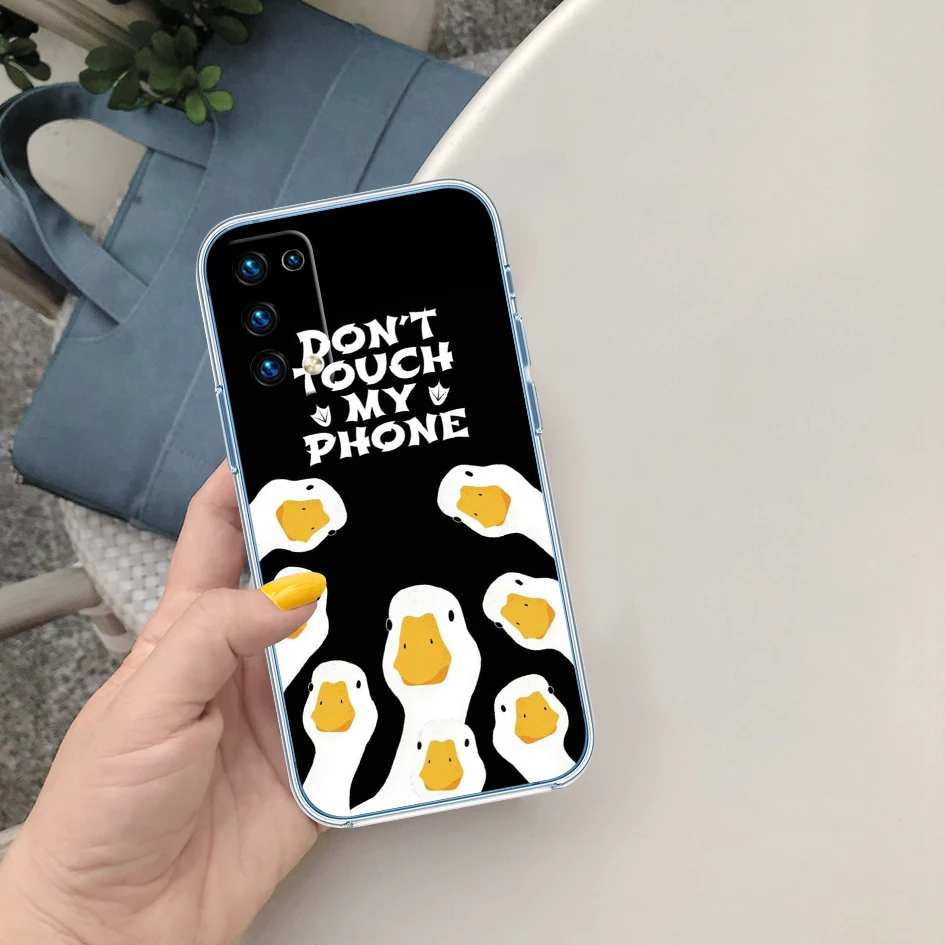 QT17 DUCK Cartoon High-End Phone Case