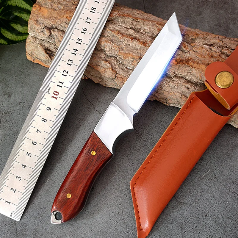 

Outdoor Survival Boning Knives Barbecue Camping Fishing Hunting Knife Meat Cleaver Slicing Knives Kitchen Stainless Steel Knife