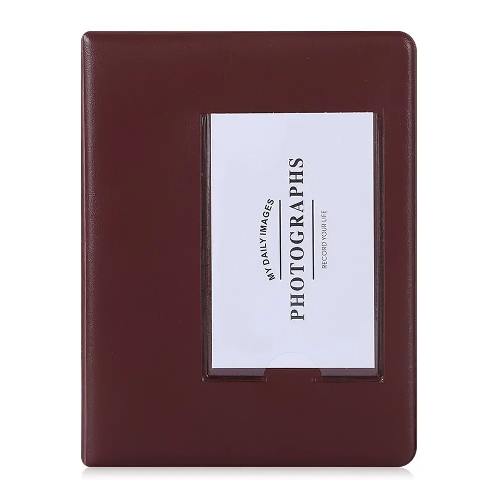 Goodsnetic 2 Album Fotografici Per Pellicole Fujifilm Instax Mini, 64 Tasche Totali, Copertina In Similpelle, Colori Blu E Bianco Fumé - 2