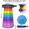 Portable Folding Camping Stools, Outdoor Telescopic Picnic Stools, Travel Foldable Stool for Camping Beach Fishing Hiking Garden 3