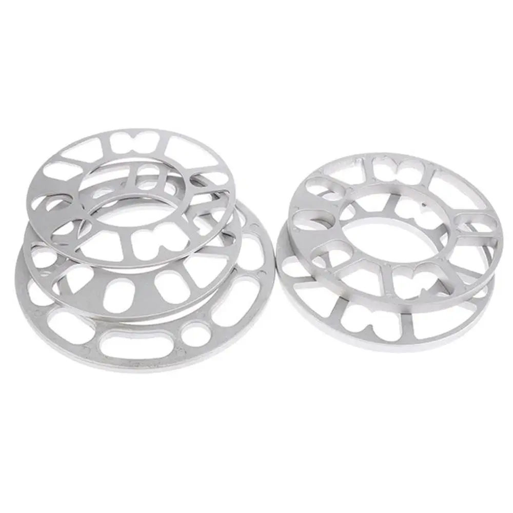 Universal Car Wheel Spacer Shims Plate 3mm 5mm 8mm 10mm Fit 4x100 4x114.3 5x100 5x108 5x114.3 5x120 Aluminum 1Pcs car wheel spacer