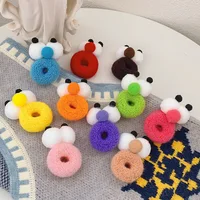 Cute Big Eye Hair Bands Cartoon Hair Ropes Sweet Elastic Hair Aceessories 1