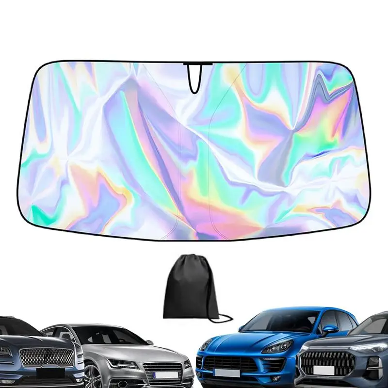 

Солнцезащитный козырек для лобового стекла автомобиля, солнцезащитный козырек для лобового стекла автомобиля, складной козырек от солнца для защиты от тепла и УФ