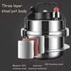 1.2L/1.6L Gas Induction Cooker Universal Mini Stainless Steel Pressure Cooker Pot Soup and Rice Multifunctional Household Stew P 5