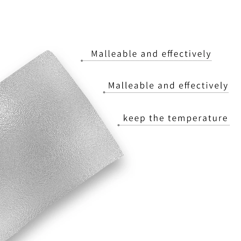 Silver Embossed Pop Up Hair Foil Sheets Aluminum Foil Highlighting Salon Barber Bleaching Application 200 Sheets