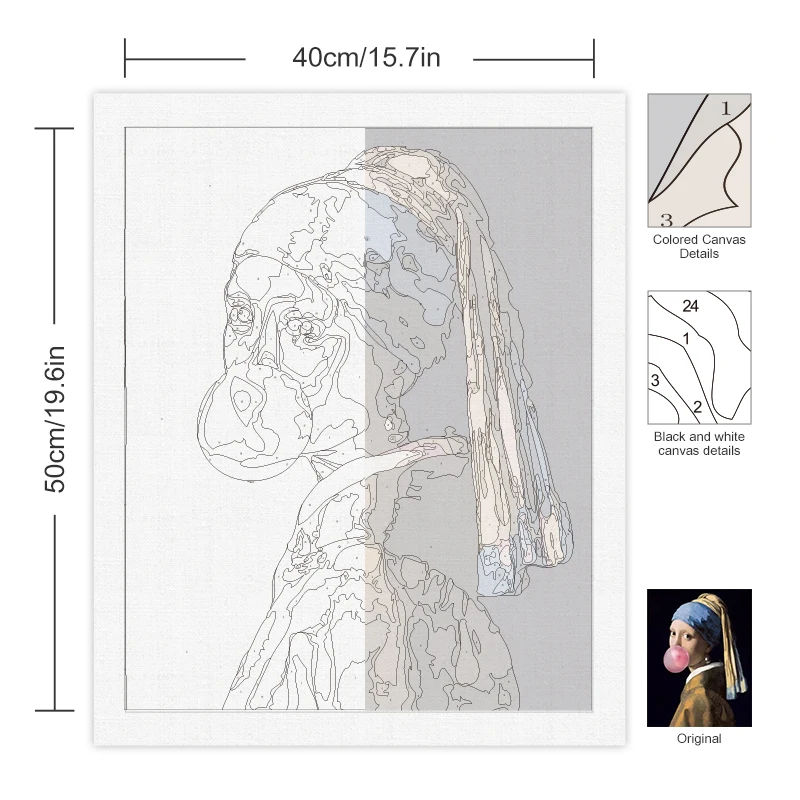1000 Piece Puzzle For Adults Girl With A Pearl Earring Puzzles For Adults 1000