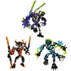 Bionicle Series Golden Mask Master Skull Warrior Building Blocks Hero Factory Fit Robot Bricks Toys For Boys Kids Christmas Gift 3