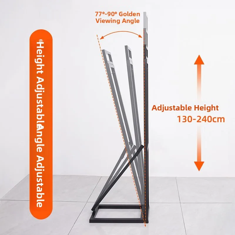 Wedding Birthday KT Board Stand Outdoor Exhibition Advertising Board Weightened Support Exble Pole Person-aped Standee