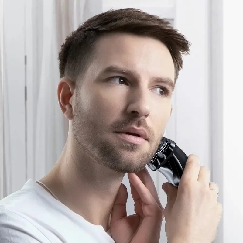 ENCHEN Electric Shaver 3D Blackstone 3 IPX7 Waterproof Razor Wet And Dry Dual Use Face Beard Battery Digital Display For_voghion.com