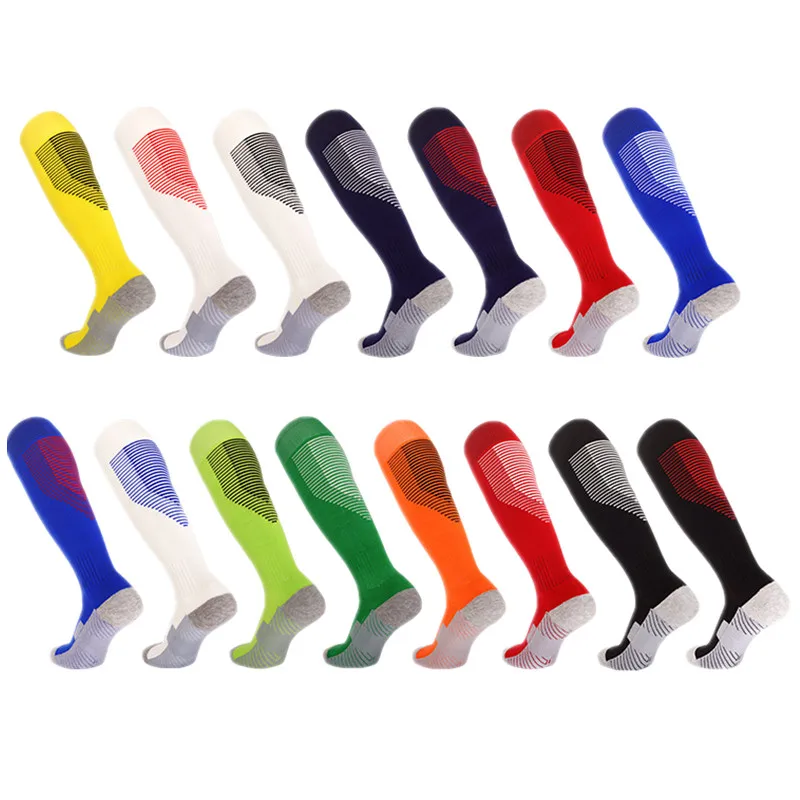 

Professional Men's and Women's Outdoor Sports Football Socks Anti-Slip Game Training Breathable Sweat-Absorbent Football Socks