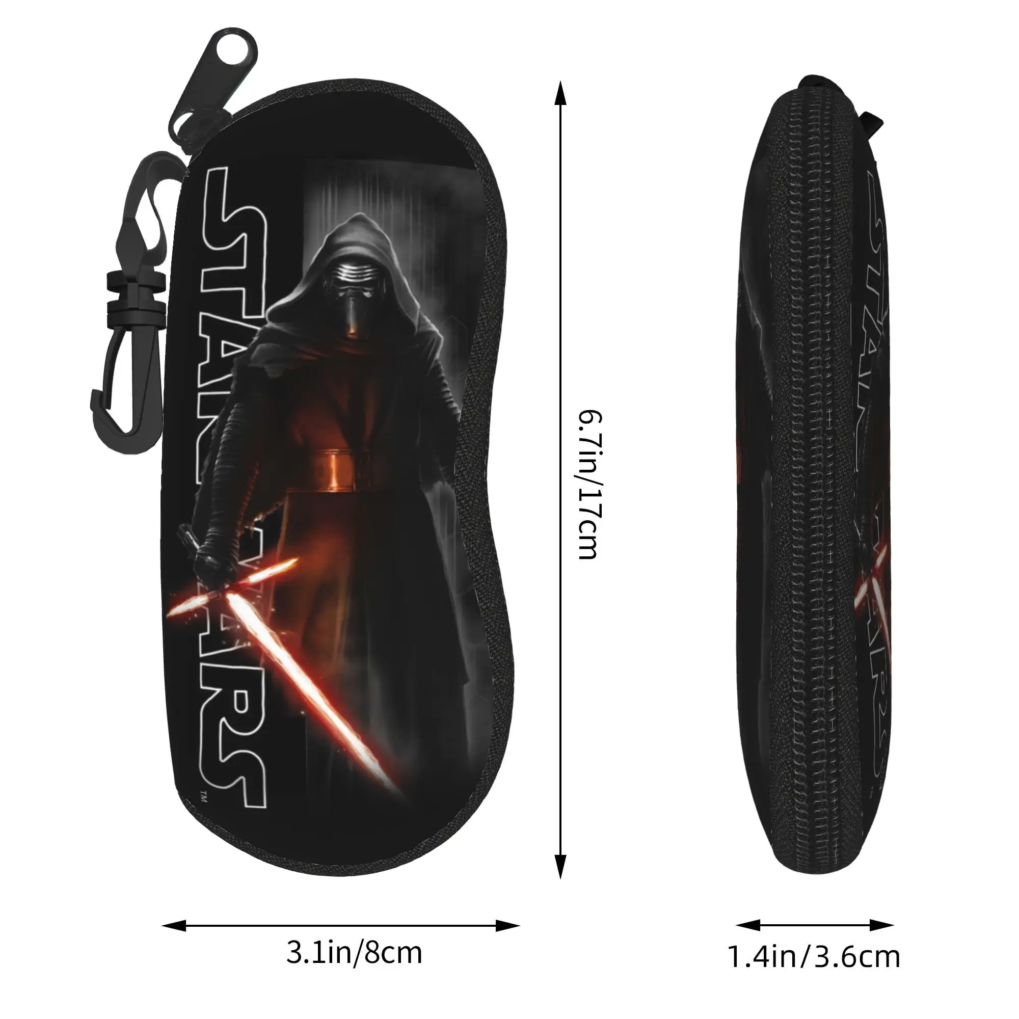 S-Stars Unisex Anti-Fall Glasses Case – Yodas Mandalorian Design Eyewear Gift Box