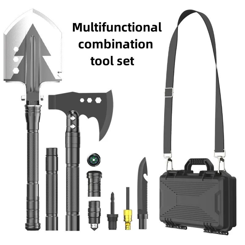 Military Multifunctional Shovel Outdoor Adventure Survival Spade Axe