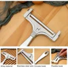 Cheese Cutter,manual Cheese Slicer with A Set of 4 Spare Wires, Stainless Steel, Casters, Adjustable Thickness 4