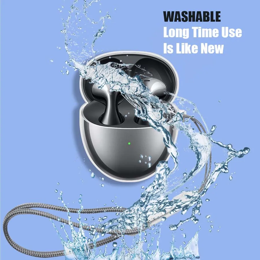 Transparent Protective TPU Case for Wireless Earbuds