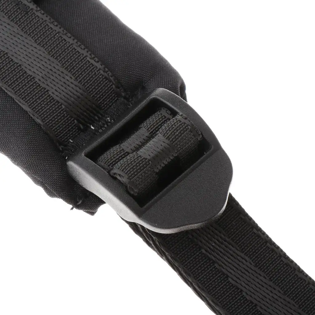 Set Of 2 Adjustable Accordion Strap PU Leather Accordion Shoulder Straps Straps for 16-120 Bass Black accordion shoulder strap