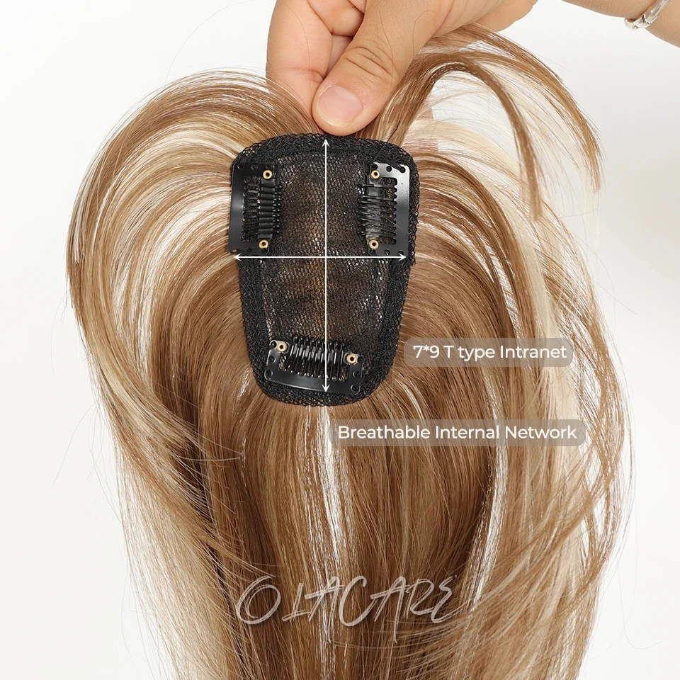 Synthetic Hair Clip In Bangs Extension for Women