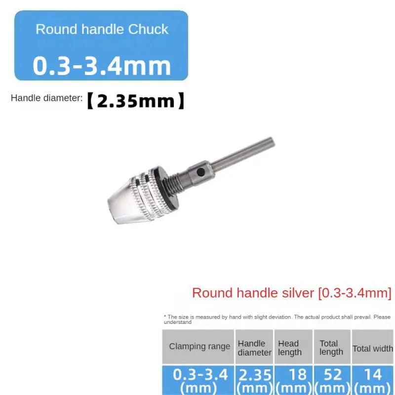 임팩트 육각 생크 드릴 척, 키리스 어댑터, 클램핑 범위 드라이버 도구 액세서리, 0.3-6.5mm, 1 개, 2 개, 4 개
