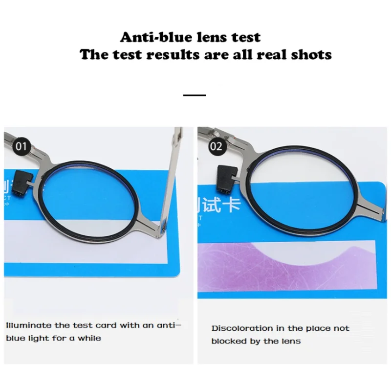 Folding Ultra-light Anti-blue Light Reading Glasses