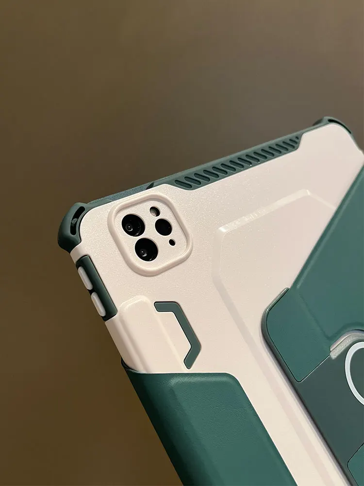 Estojo com Rotação 360 para Ipad Pro 11 12 10 ar Mini com Porta-lápis - Imagem 2