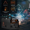 HZXVOGEN 3 in 1 Semi-Automatic Welding Machine Gasless MIG/Lift TIG/MMA Inverter Welder Synergy Tool For No Gas Iron Soldering 5