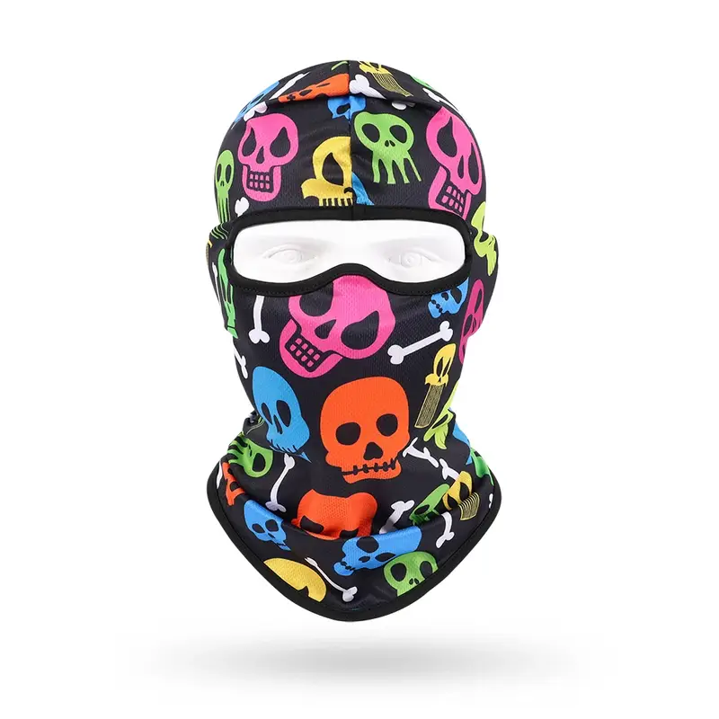 Dry Quick Sunscreen Balaclava Men Cycling Head Cover Outdoor Skull Mask Breathable Elastic Biker Full Face Mask Headgear Cap - Image 4