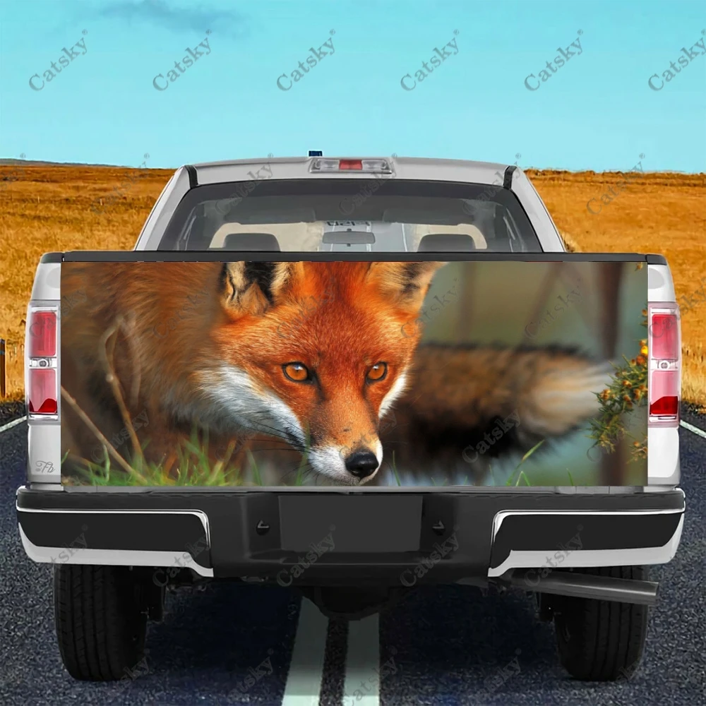 

fox animal Car sticker rear appearance modification package suitable for accessories universal decals