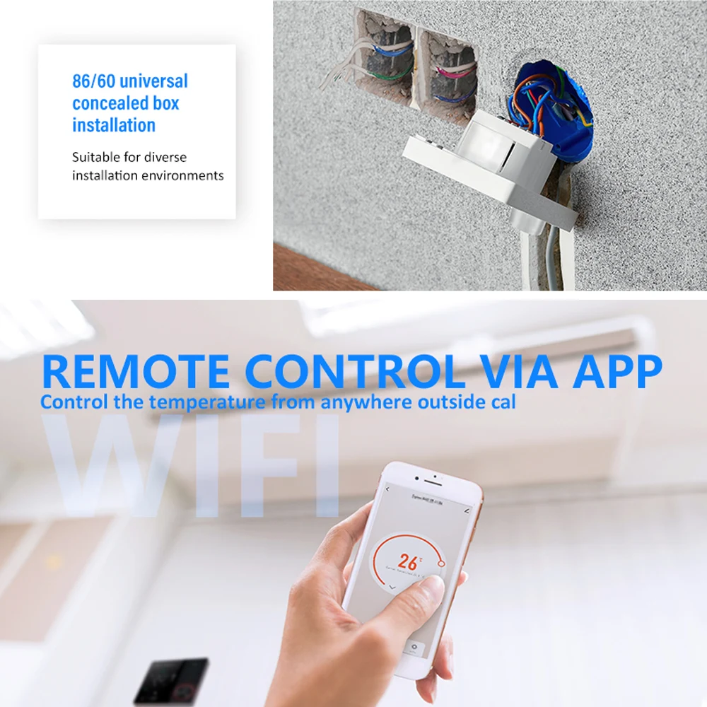 WIFI Smart Air Conditioner Thermostat Temperature Controller for