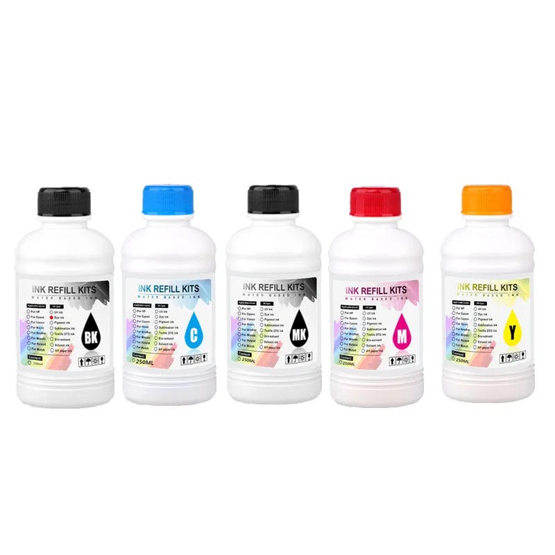 250ml Refill Dye Ink HP Canon Epson Brother Printer and Ink Cartridges HP 301 302 304 305 Canon 845 846 445 446 815 816