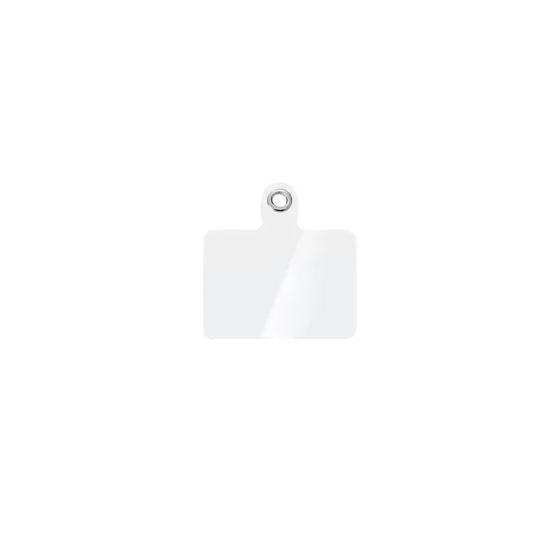Universal Phone Tether Tab for Lanyard Attachment - Durable Plastic Patch Pad Accessory